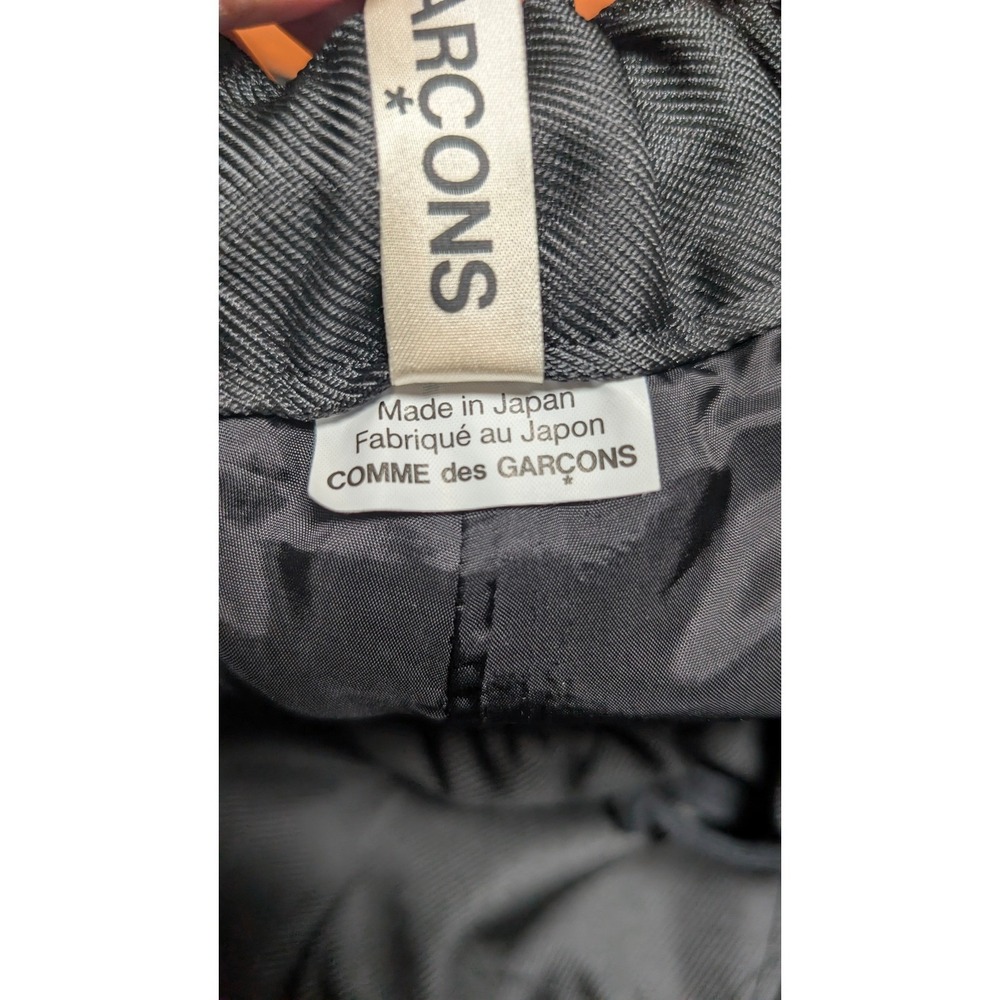 Comme des Garcons 2024 Black Rosette Sculptural Skirt Size Small - Picture 9 of 14